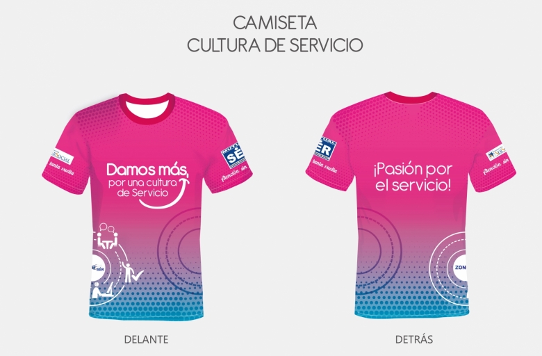 Camisetas Cultura De Servicio Mutual Ser- Comunicación estratégica