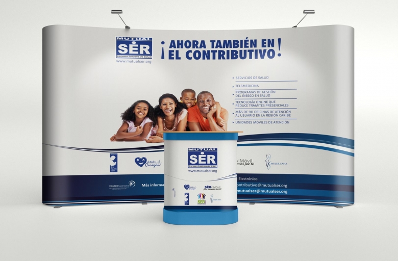 Diseño de Stand Mutual SER - Trabajos Realizados