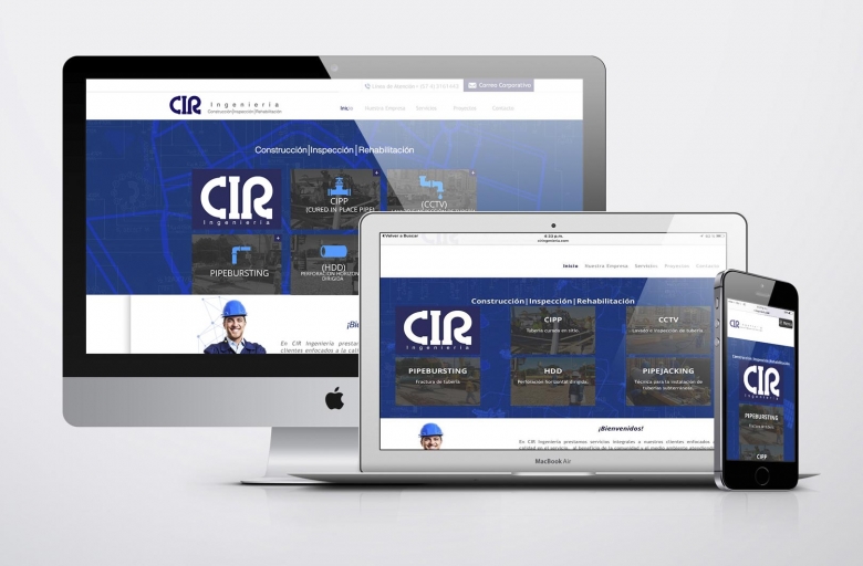 Diseño y Desarrollo Web  CIR Ingeniería - Trabajos Realizados Macondo